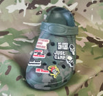 silicone / clog / water shoe - novelty charm / gem / logo logo customise your tactical military footwear here - Fun joke laugh