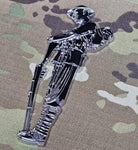 3D WW1 Tommy Chrome ABS 3D automobile / car / Truck / Decal / logo Remembrance armistice veteran lest we forget hm forces