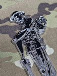 3D WW1 Tommy Chrome ABS 3D automobile / car / Truck / Decal / logo Remembrance armistice veteran lest we forget hm forces