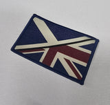 England / N Ireland / Wales / Scotland half Flag woven Badge Patch 50mm x 80mm flag vintage style velcro welsh Irish UK union jack