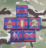 Sapper Trade woven Badge Patch 50mm x 50mm TRF The Corps of Royal Engineers RE