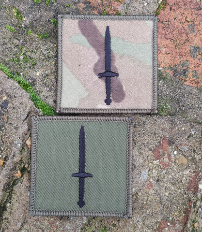 Neueste FCF Future Commando Force Patches Subdued Mini 3 Commando Brigade 