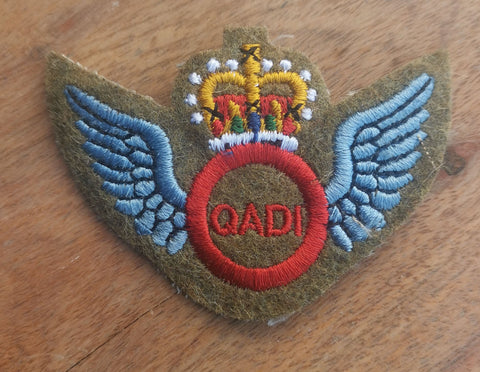 Qualified Air Despatch Instructors Wings Qualification Badge no2 dress