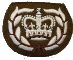 WO2 RQMS / QMSI Nr. 2 Kleiderabzeichen